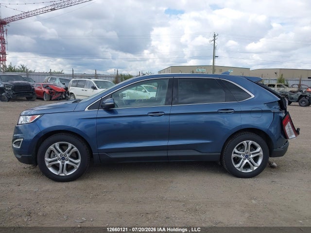 12660121 :رقم المزاد ، 2FMPK4K96JBC07855 vin ، 2018 Ford Edge Titanium مزاد بيع