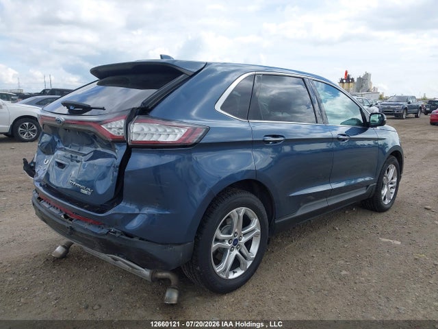 12660121 :رقم المزاد ، 2FMPK4K96JBC07855 vin ، 2018 Ford Edge Titanium مزاد بيع