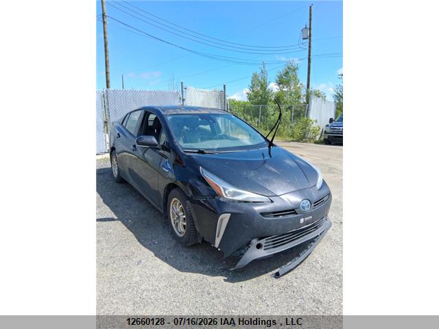 12660128 :رقم المزاد ، JTDL9RFU0K3002043 vin ، 2019 Toyota Prius مزاد بيع