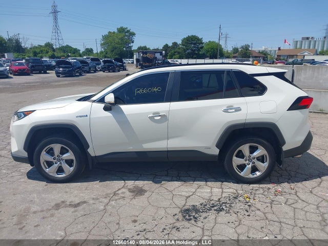 12660140 :رقم المزاد ، 2T3DWRFV2MW103400 vin ، 2021 Toyota Rav4 Hybrid Limited مزاد بيع