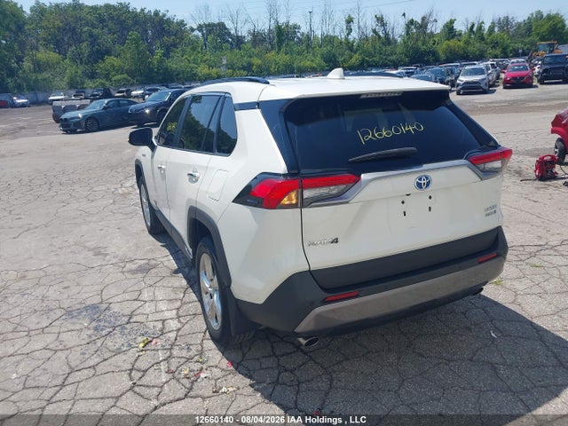 12660140 :رقم المزاد ، 2T3DWRFV2MW103400 vin ، 2021 Toyota Rav4 Hybrid Limited مزاد بيع