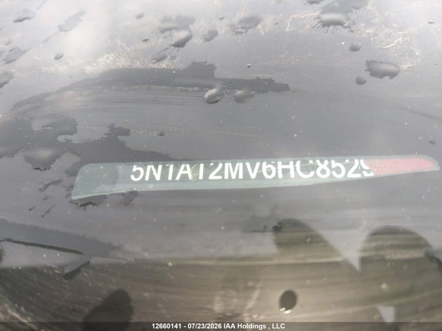 12660141 :رقم المزاد ، 5N1AT2MV6HC852985 vin ، 2017 Nissan Rogue S/sl Platinum/sv مزاد بيع