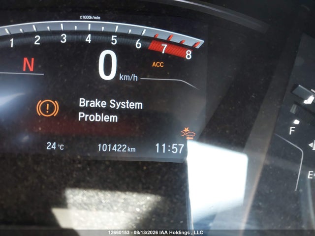 2019 Honda Cr-v Touring მანქანა იყიდება აუქციონზე, vin: 2HKRW2H98KH127377, აუქციონის ნომერი: 12660153
