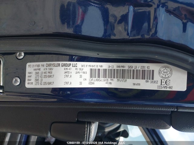 1C4PJLAB0EW116039 Jeep Cherokee Sport