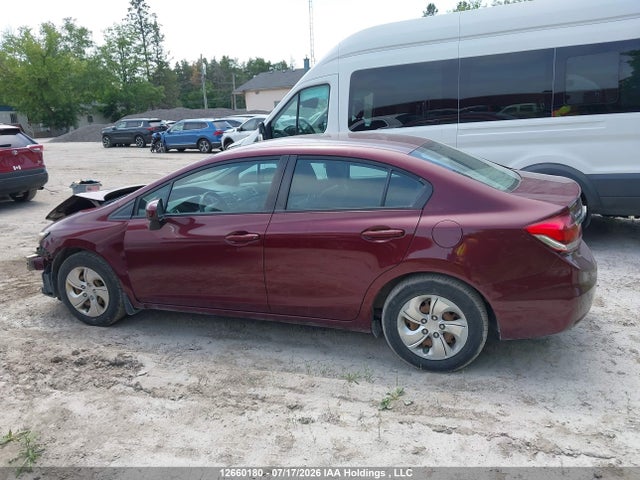 2015 Honda Civic Lx მანქანა იყიდება აუქციონზე, vin: 2HGFB2F49FH035863, აუქციონის ნომერი: 12660180
