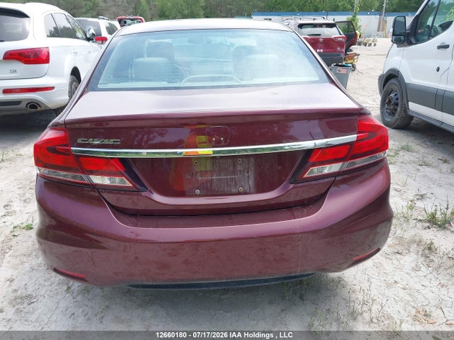 2015 Honda Civic Lx მანქანა იყიდება აუქციონზე, vin: 2HGFB2F49FH035863, აუქციონის ნომერი: 12660180