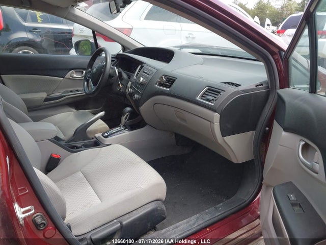 2015 Honda Civic Lx მანქანა იყიდება აუქციონზე, vin: 2HGFB2F49FH035863, აუქციონის ნომერი: 12660180