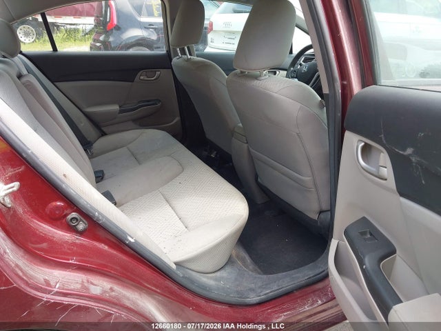 2015 Honda Civic Lx მანქანა იყიდება აუქციონზე, vin: 2HGFB2F49FH035863, აუქციონის ნომერი: 12660180