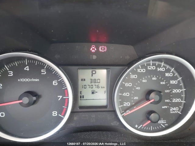 12660187 :رقم المزاد ، JF1GPAA67DH212989 vin ، 2013 Subaru Impreza 2.0i مزاد بيع