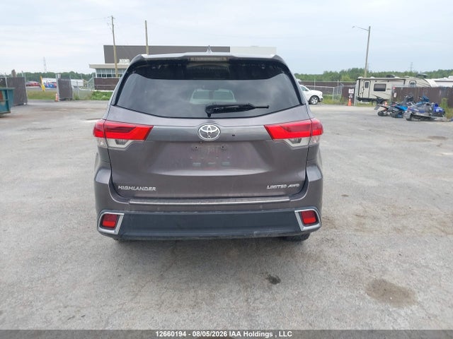 5TDDZRFH4HS382101 Toyota Highlander Limited