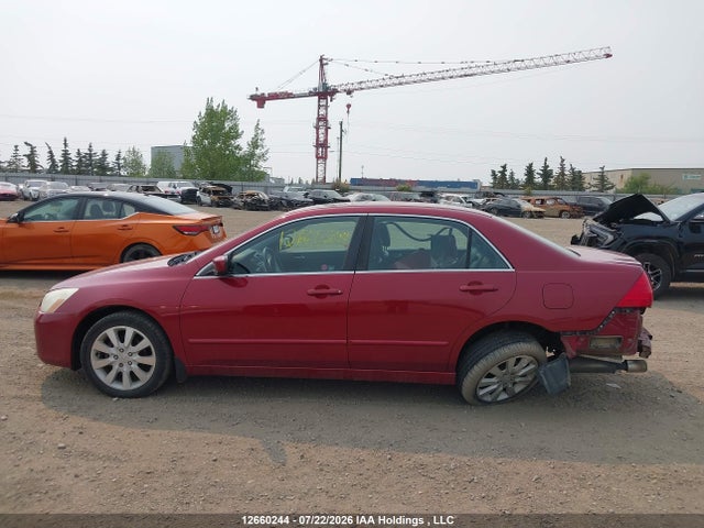 12660244 :رقم المزاد ، 1HGCM66857A802955 vin ، 2007 Honda Accord Ex مزاد بيع