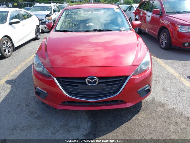 12660245 :رقم المزاد ، 3MZBM1L74GM263284 vin ، 2016 Mazda Mazda3 Gs مزاد بيع