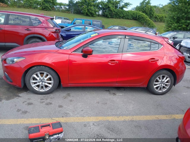 12660245 :رقم المزاد ، 3MZBM1L74GM263284 vin ، 2016 Mazda Mazda3 Gs مزاد بيع