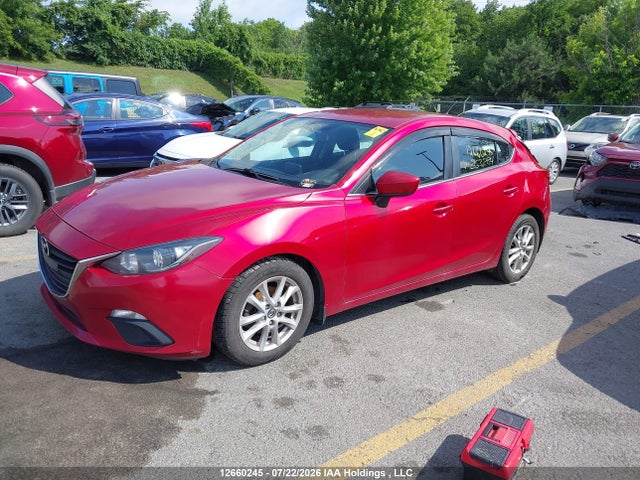 12660245 :رقم المزاد ، 3MZBM1L74GM263284 vin ، 2016 Mazda Mazda3 Gs مزاد بيع