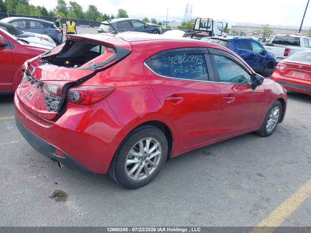 12660245 :رقم المزاد ، 3MZBM1L74GM263284 vin ، 2016 Mazda Mazda3 Gs مزاد بيع