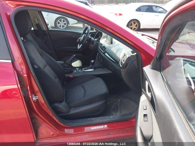 12660245 :رقم المزاد ، 3MZBM1L74GM263284 vin ، 2016 Mazda Mazda3 Gs مزاد بيع