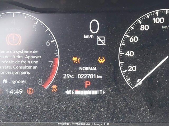 3CZRZ2H33SM112020 Honda Hr-v Lx Awd