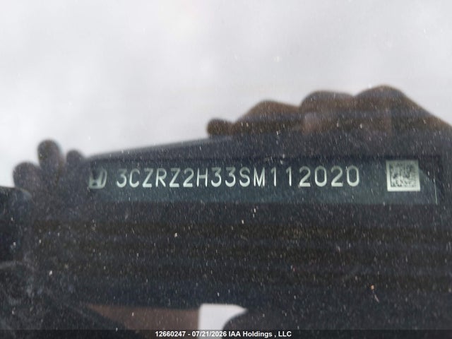 3CZRZ2H33SM112020 Honda Hr-v Lx Awd