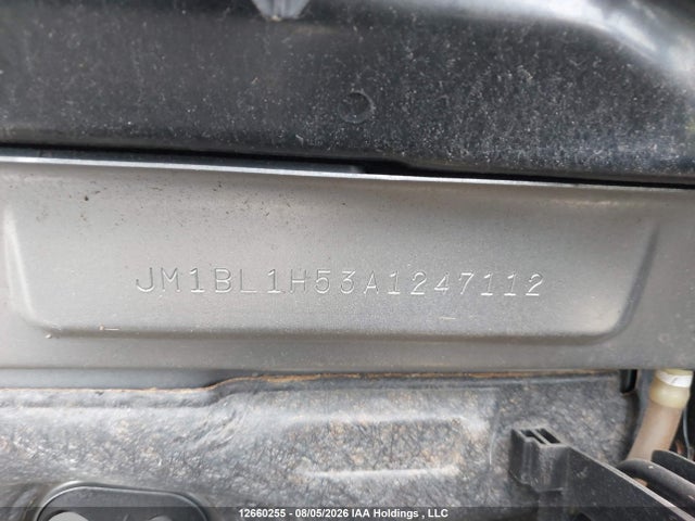 12660255 :رقم المزاد ، JM1BL1H53A1247112 vin ، 2010 Mazda Mazda3 Gs/gt مزاد بيع