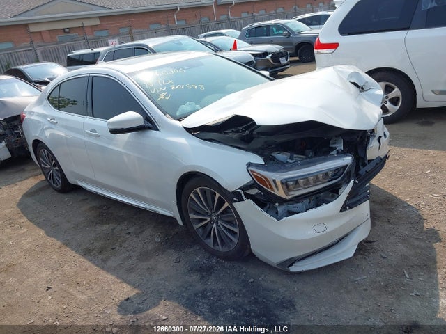 12660300 :رقم المزاد ، 19UUB3F74JA801593 vin ، 2018 Acura Tlx Advance مزاد بيع