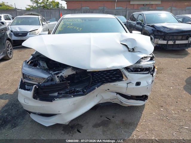 2018 Acura Tlx Advance მანქანა იყიდება აუქციონზე, vin: 19UUB3F74JA801593, აუქციონის ნომერი: 12660300