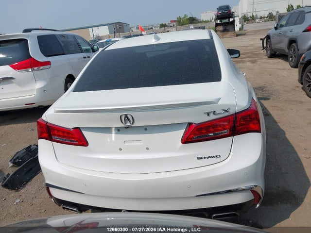 2018 Acura Tlx Advance მანქანა იყიდება აუქციონზე, vin: 19UUB3F74JA801593, აუქციონის ნომერი: 12660300