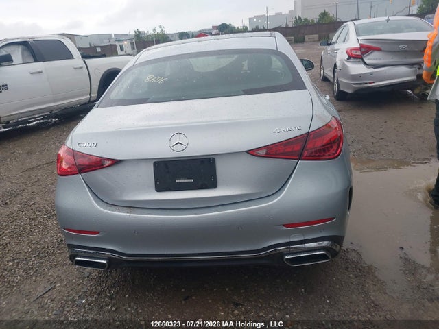 2023 Mercedes-benz C 300 4matic მანქანა იყიდება აუქციონზე, vin: W1KAF4HB3PR095116, აუქციონის ნომერი: 12660323