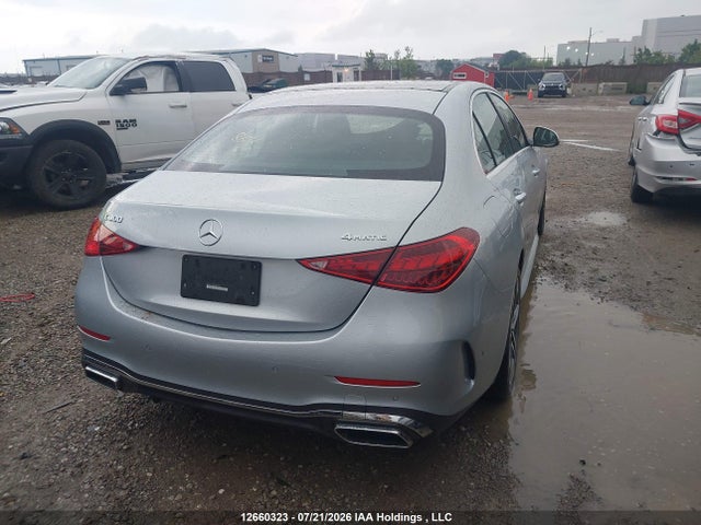 2023 Mercedes-benz C 300 4matic მანქანა იყიდება აუქციონზე, vin: W1KAF4HB3PR095116, აუქციონის ნომერი: 12660323