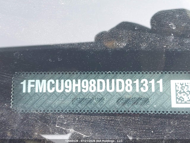 Aukcja sprzedaży 2013 Ford Escape Sel, vin: 1FMCU9H98DUD81311, numer aukcji: 12660339