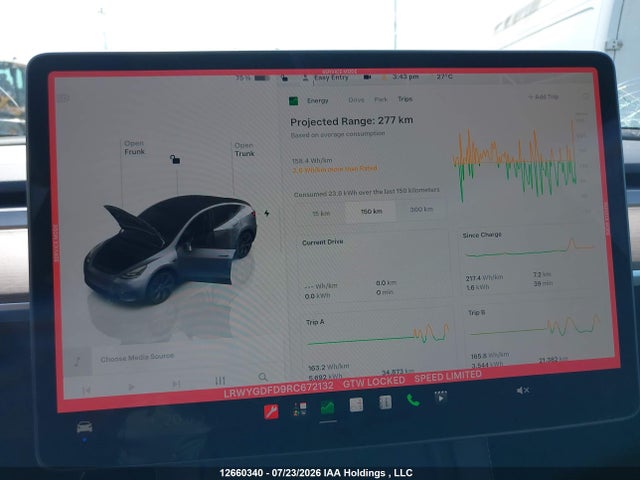 Tesla Model Y Long Range/rwd 2024 LRWYGDFD9RC672132 Image 7