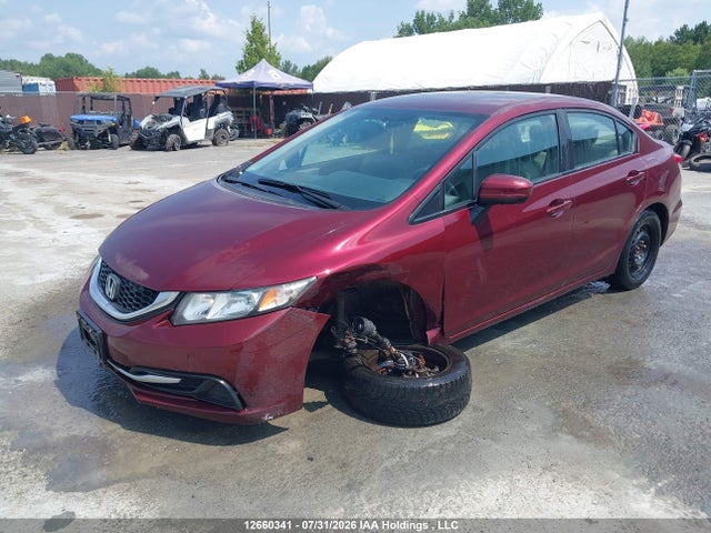Honda Civic Lx 2015 2HGFB2F40FH007661 Image 2