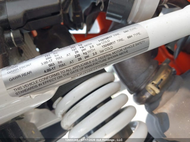 KTM 390 Duke 2019 MD2JPJ409KC214206 Image 10