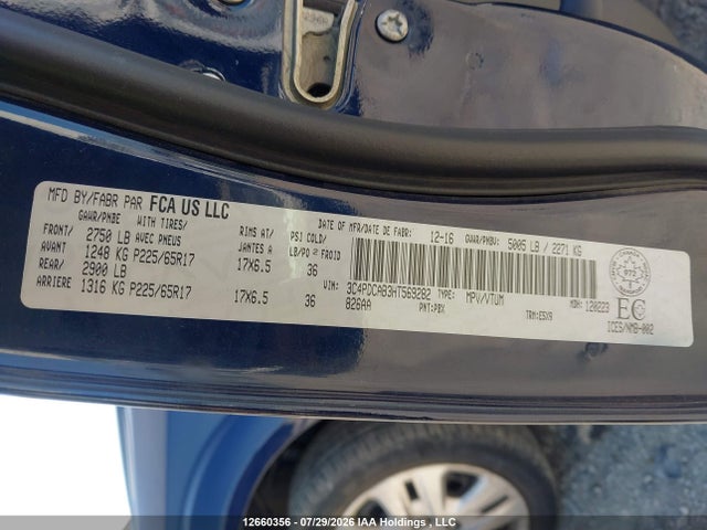 Dodge Journey Cvp/se 2017 3C4PDCAB3HT569282 Image 9