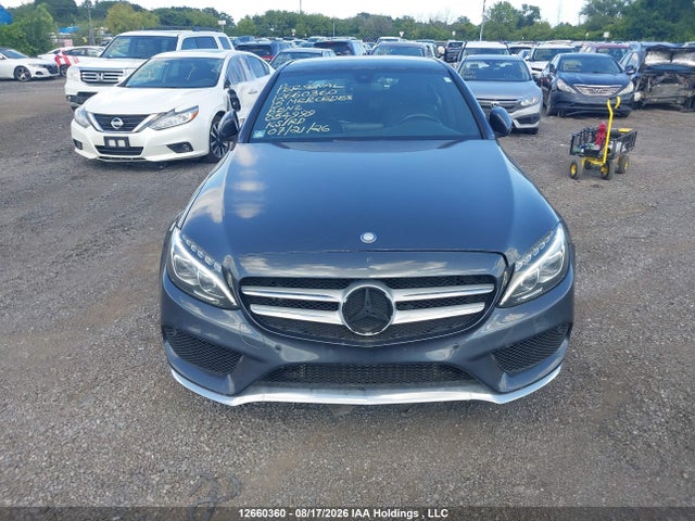 12660360 :رقم المزاد ، 55SWF4KB9FU054999 vin ، 2015 Mercedes-benz C 300 4matic مزاد بيع