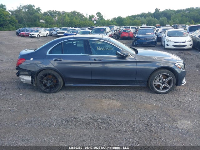 12660360 :رقم المزاد ، 55SWF4KB9FU054999 vin ، 2015 Mercedes-benz C 300 4matic مزاد بيع