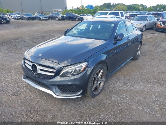 12660360 :رقم المزاد ، 55SWF4KB9FU054999 vin ، 2015 Mercedes-benz C 300 4matic مزاد بيع