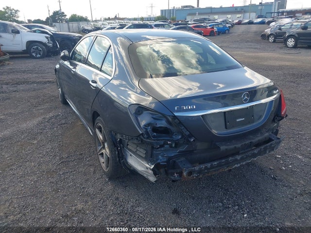 12660360 :رقم المزاد ، 55SWF4KB9FU054999 vin ، 2015 Mercedes-benz C 300 4matic مزاد بيع