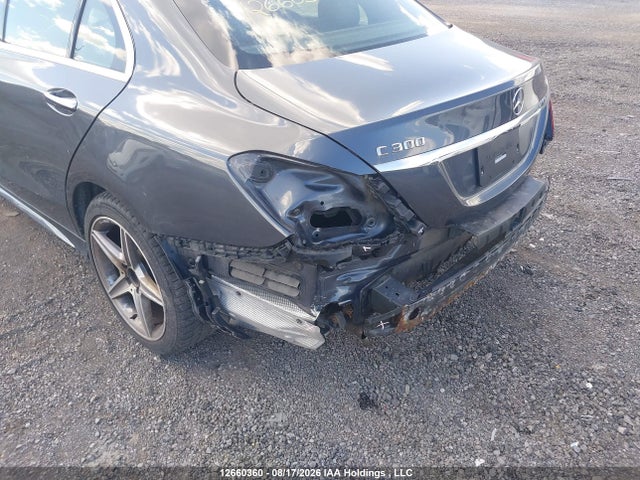 12660360 :رقم المزاد ، 55SWF4KB9FU054999 vin ، 2015 Mercedes-benz C 300 4matic مزاد بيع