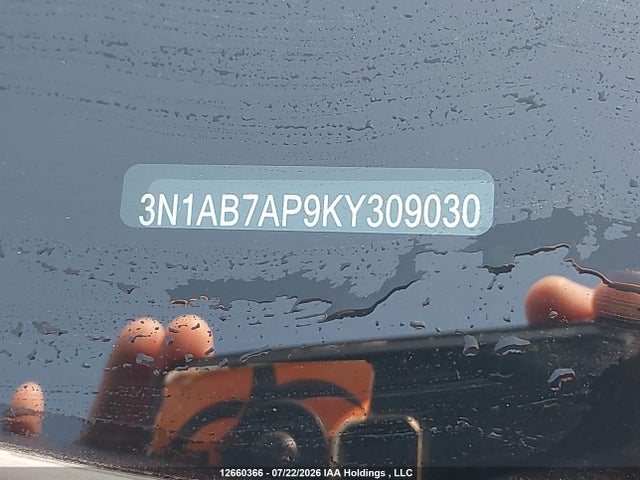 3N1AB7AP9KY309030 Nissan Sentra