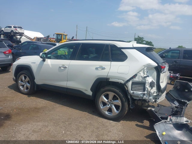 2021 Toyota Rav4 Hybrid Limited მანქანა იყიდება აუქციონზე, vin: 2T3DWRFV2MW106216, აუქციონის ნომერი: 12660382