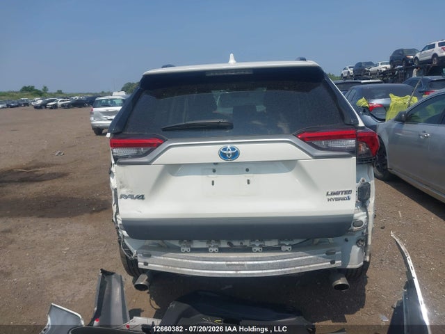 2021 Toyota Rav4 Hybrid Limited მანქანა იყიდება აუქციონზე, vin: 2T3DWRFV2MW106216, აუქციონის ნომერი: 12660382