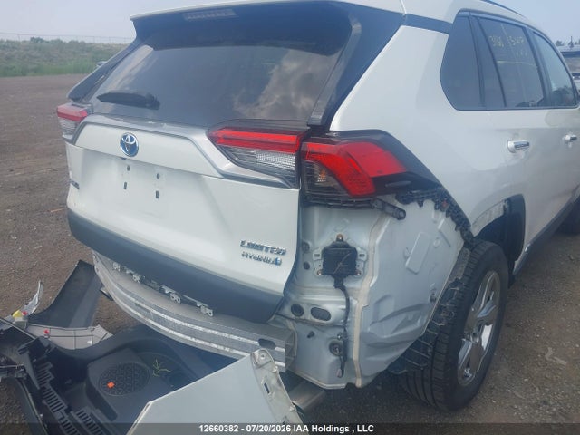 2021 Toyota Rav4 Hybrid Limited მანქანა იყიდება აუქციონზე, vin: 2T3DWRFV2MW106216, აუქციონის ნომერი: 12660382