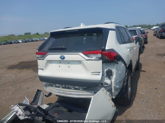 Продаж на аукціоні авто 2021 Toyota Rav4 Hybrid Limited, vin: 2T3DWRFV2MW106216, номер лоту: 12660382