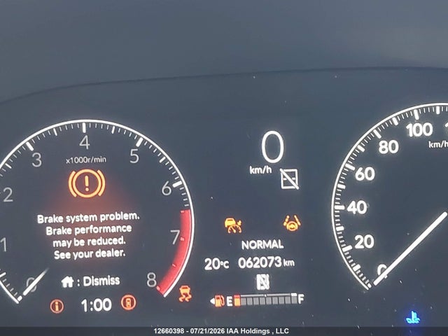 2023 Honda Cr-v მანქანა იყიდება აუქციონზე, vin: 2HKRS4H72PH107350, აუქციონის ნომერი: 12660398
