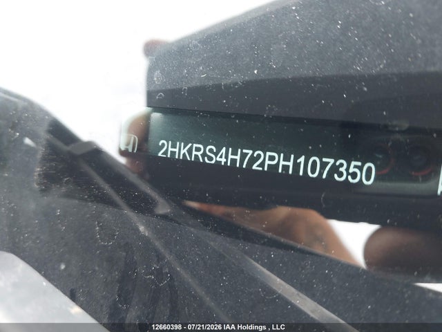 2023 Honda Cr-v მანქანა იყიდება აუქციონზე, vin: 2HKRS4H72PH107350, აუქციონის ნომერი: 12660398
