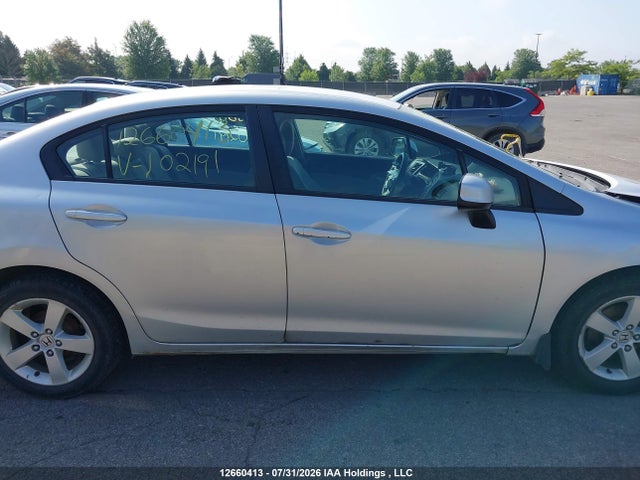 Auction sale of the 2013 Honda Civic Lx, vin: 2HGFB2F48DH102191, lot number: 12660413