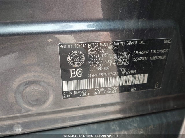 Toyota Rav4 Xle 2022 2T3R1RFV5NC315036 Image 29