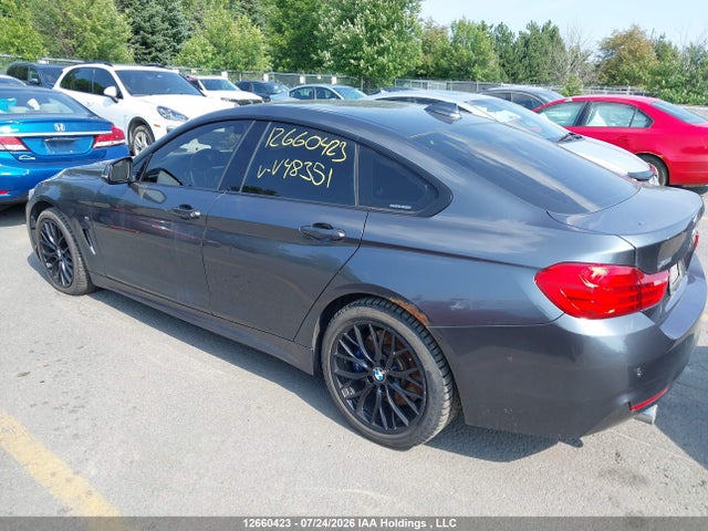 12660423 :رقم المزاد ، WBA4B3C53FGV48351 vin ، 2015 Bmw 435 Xi Gran Coupe مزاد بيع