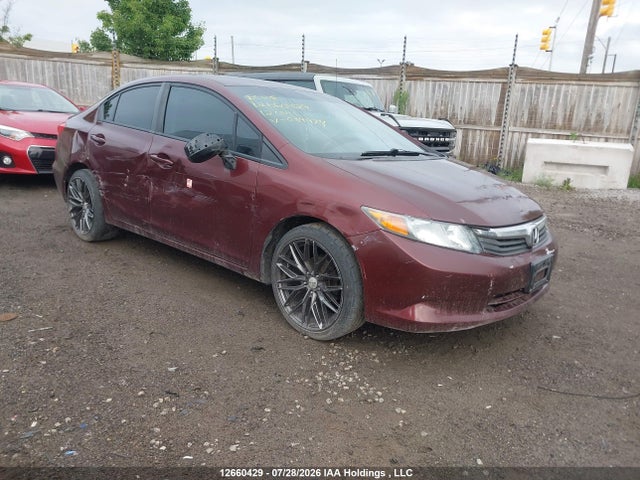 Продаж на аукціоні авто 2012 Honda Civic Lx, vin: 2HGFB2F48CH034974, номер лоту: 12660429