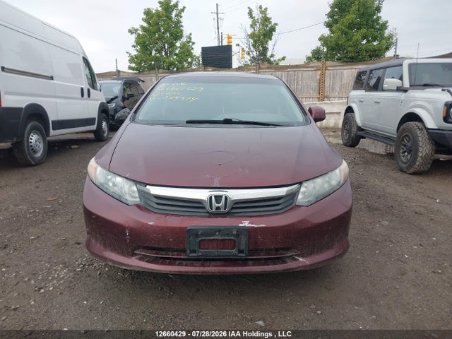 Продажа на аукционе авто 2012 Honda Civic Lx, vin: 2HGFB2F48CH034974, номер лота: 12660429